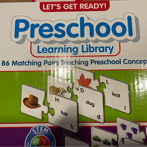 lets get ready Other - Preschool Learning Library - 86 Matching Pairs